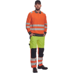 Obrázek z KNOXFIELD HI-VIS Reflexní polo mikina žlutá 