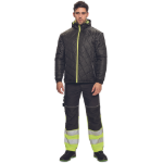 Obrázek z Cerva KNOXFIELD PROFI HI-VIS Reflexní oboustranná bunda žlutá / černá 