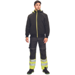Obrázek z Cerva KNOXFIELD PROFI HI-VIS Reflexní oboustranná mikina žlutá / černá 