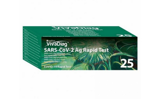 Obrázek z VivaDiag Pro SARS-CoV-2 Antigenní test pro výtěr z nosu , balení 25ks 