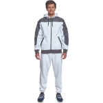 Obrázek z Cerva CREMORNE Pracovní mikina s kapucí bílá / šedá 