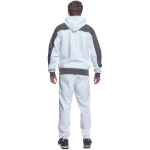 Obrázek z Cerva CREMORNE Pracovní mikina s kapucí bílá / šedá 