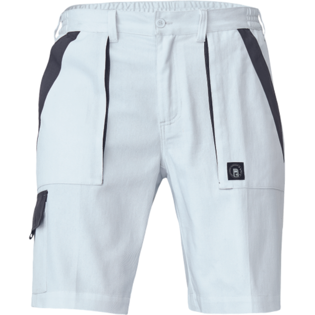 Obrázek z Cerva MAX NEO Pracovní šortky bílé 