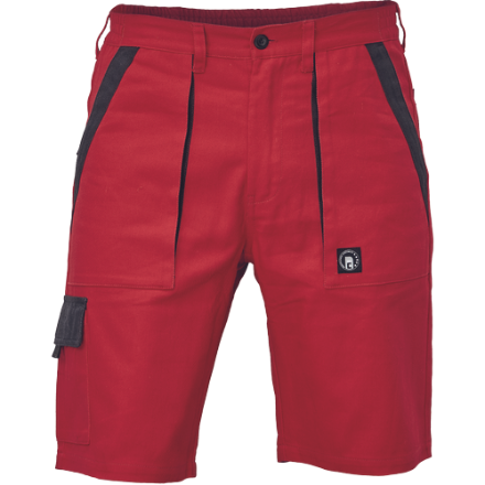 Obrázek Cerva MAX NEO Pracovní šortky červené