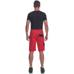 Obrázek z Cerva MAX NEO Pracovní šortky červené 