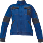 Obrázek z Cerva MAX SUMMER LADY Pracovní bunda modrá / černá 
