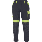 Obrázek z Cerva MAX VIVO Pracovní kalhoty do pasu černo / žluté 