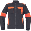 Obrázek z Cerva MAX VIVO Pracovní bunda černo / oranžová 