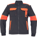 Obrázek z Cerva MAX VIVO Pracovní bunda černo / oranžová 