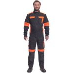 Obrázek z Cerva MAX VIVO Pracovní bunda černo / oranžová 