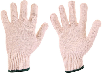 Obrázek CXS FLASH Pracovní textilní rukavice 12 párů