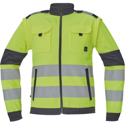 Obrázek Cerva MAX VIVO HI-VIS Pracovní bunda žlutá
