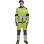 Obrázek z Cerva MAX VIVO HI-VIS Pracovní bunda žlutá 