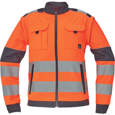 Obrázek Cerva MAX VIVO HI-VIS Pracovní bunda oranžová