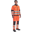 Obrázek z Cerva MAX VIVO HI-VIS Pracovní bunda oranžová 