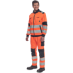 Obrázek z Cerva MAX VIVO HI-VIS Pracovní bunda oranžová 