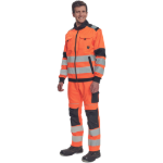 Obrázek z Cerva MAX VIVO HI-VIS Pracovní bunda oranžová 