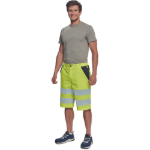 Obrázek z Cerva MAX VIVO HI-VIS Pracovní šortky žluté 