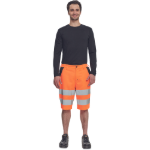 Obrázek z Cerva MAX VIVO HI-VIS Pracovní šortky oranžové 