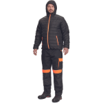 Obrázek z Cerva MAX VIVO LIGHT Pánská bunda černá / oranžová 