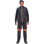 Obrázek z Cerva MAX VIVO LIGHT Pánská vesta černá / oranžová 