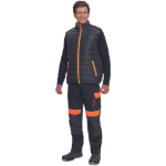 Obrázek z Cerva MAX VIVO LIGHT Pánská vesta černá / oranžová 