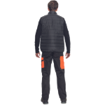 Obrázek z Cerva MAX VIVO LIGHT Pánská vesta černá / oranžová 