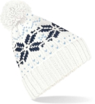 Obrázek z Beechfield B456 Čepice Fair Isle Snowstar® 