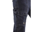 Obrázek z CXS Nimes II Pánské pracovní kalhoty jeans do pasu tmavě modré 