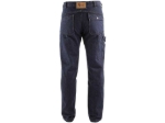 Obrázek z CXS Nimes II Pánské pracovní kalhoty jeans do pasu tmavě modré 