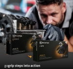 Obrázek z MERCATOR GOGRIP black jednorázové rukavice 