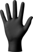 Obrázek z MERCATOR GOGRIP black jednorázové rukavice 