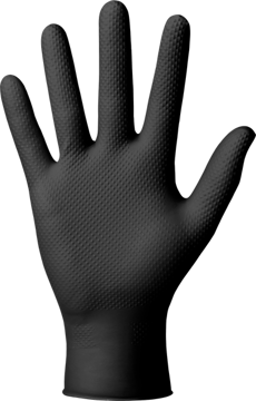 Obrázek MERCATOR GOGRIP black jednorázové rukavice