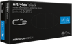 Obrázek z MERCATOR nitrylex® black jednorázové rukavice 