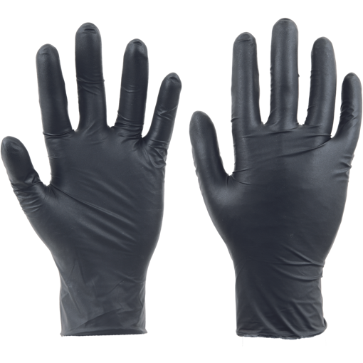 Obrázek z Cerva SPOONBILL BLACK Pracovní jednorázové rukavice 