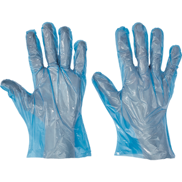 Obrázek Cerva DUCK BLUE HG Pracovní jednorázové rukavice na zavěšení