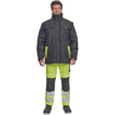 Obrázek z Cerva MAX VIVO Pánská zimní bunda černo / žlutá 