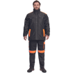 Obrázek z Cerva MAX VIVO Pánská zimní bunda černo / oranžová 