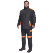 Obrázek z Cerva MAX VIVO Pánská zimní bunda černo / oranžová 