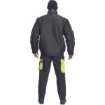 Obrázek z Cerva MAX VIVO Pánská pilot bunda černo / žlutá 