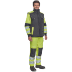 Obrázek z Cerva MAX VIVO Pánská zimní vesta černo / žlutá 