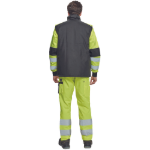 Obrázek z Cerva MAX VIVO Pánská zimní vesta černo / žlutá 