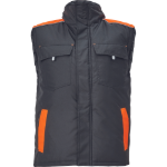Obrázek z Cerva MAX VIVO Pánská zimní vesta černo / oranžová 