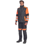 Obrázek z Cerva MAX VIVO Pánská zimní vesta černo / oranžová 