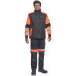 Obrázek z Cerva MAX VIVO Pánská zimní vesta černo / oranžová 