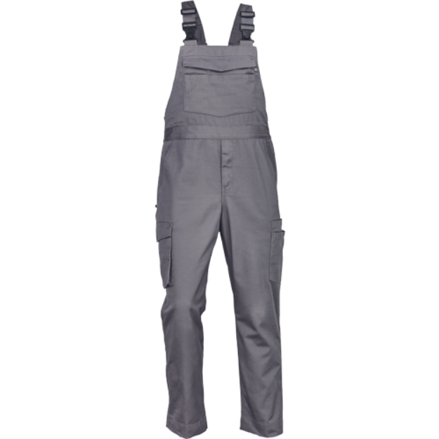 Obrázek z Cerva TELDE Pracovní kalhoty s laclem šedé 