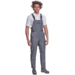 Obrázek z Cerva TELDE Pracovní kalhoty s laclem šedé 