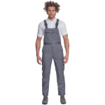 Obrázek z Cerva TELDE Pracovní kalhoty s laclem šedé 