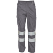 Obrázek z Cerva HUELVA RFLX Pracovní kalhoty do pasu šedé 