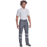 Obrázek z Cerva HUELVA RFLX Pracovní kalhoty do pasu šedé 